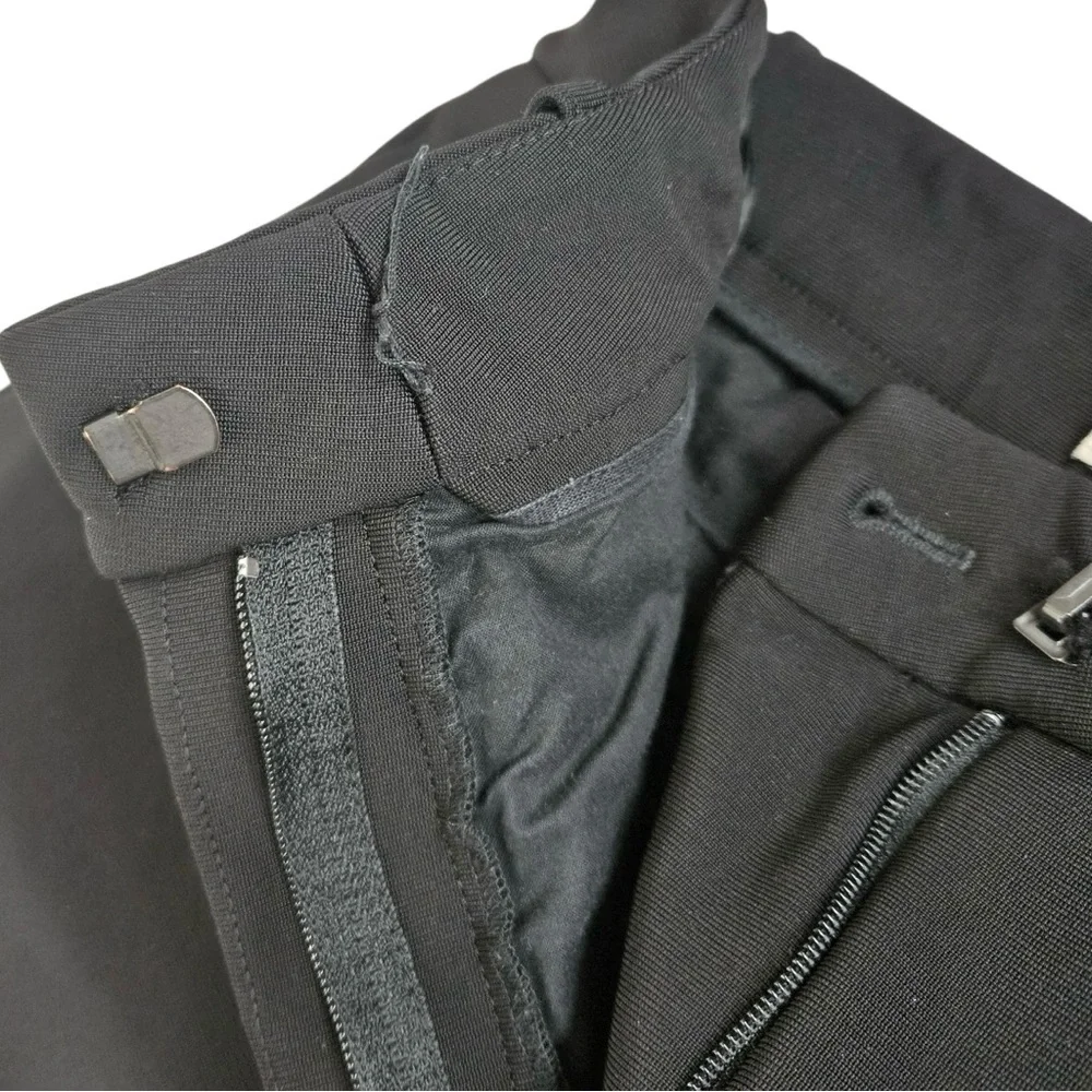 LANVIN Women’s Stretch Straight Cigarette Pants Black Size 38 (S) - Picture 11 of 11